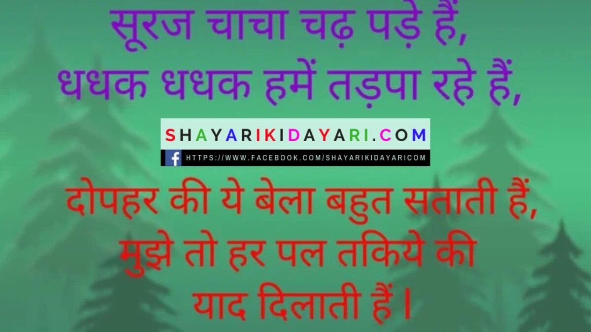 good afternoon shayari photo