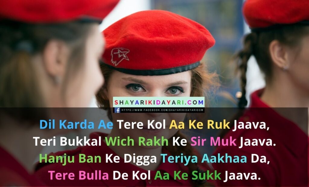 Punjabi shayari in hindi attitude