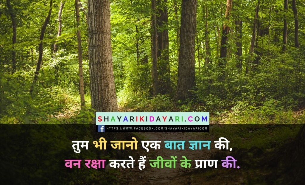 World Forest Day Shayari in Hindi