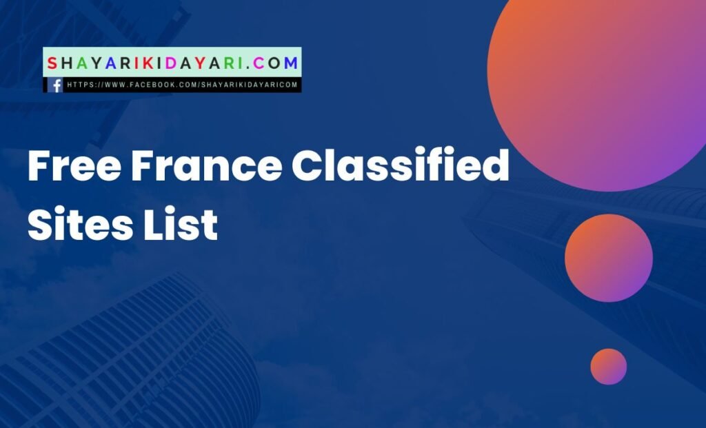 Free France Classified Sites List