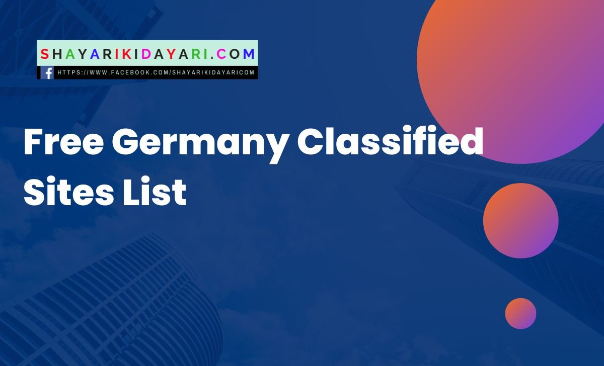 Free Germany Classified Sites List
