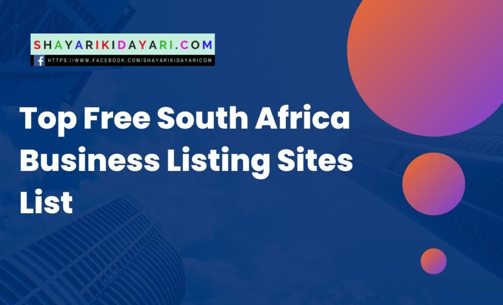 Top Free South Africa Business Listing Sites List